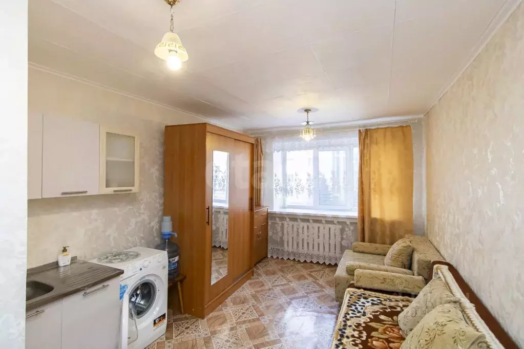 Комната Тюменская область, Тюмень Тульская ул., 8А (17.5 м) - Фото 1