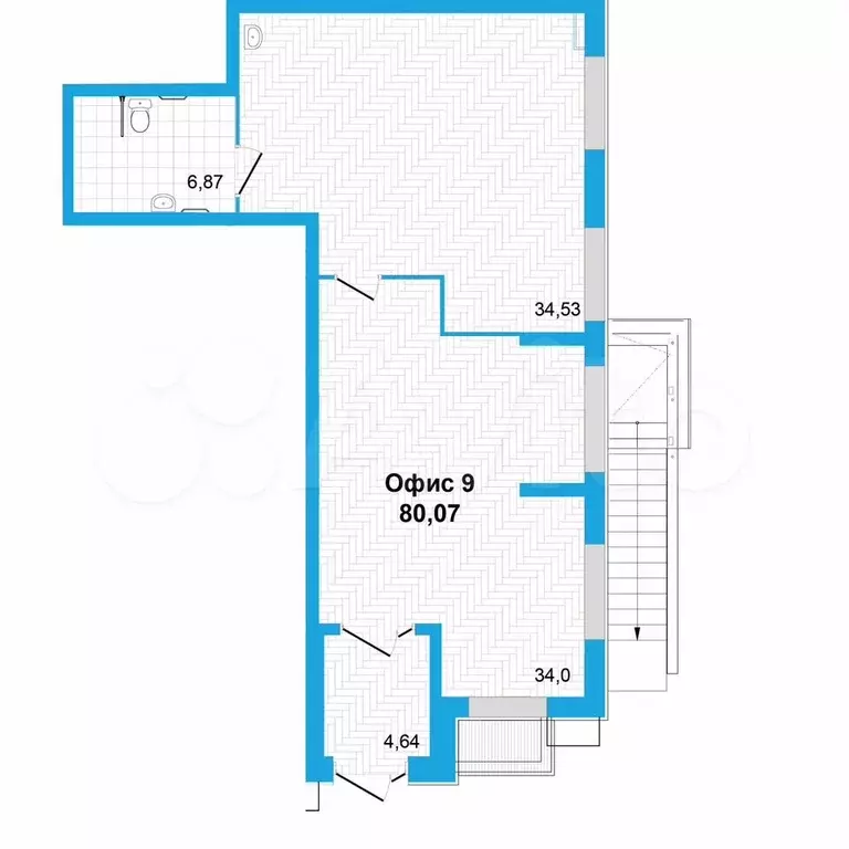 Продам помещение свободного назначения, 80.28 м - Фото 0