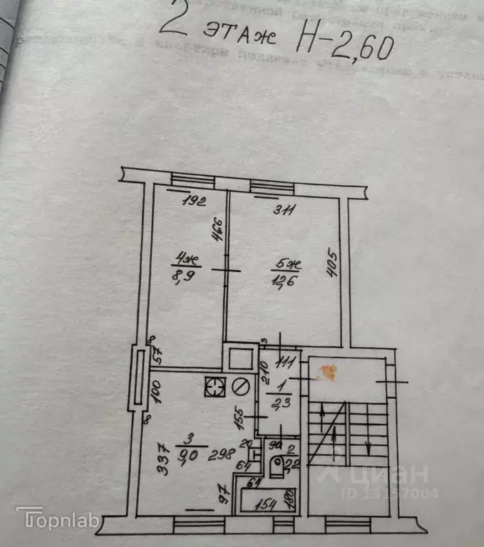 2-к кв. Калининградская область, Калининград ул. Павлика Морозова ... - Фото 2