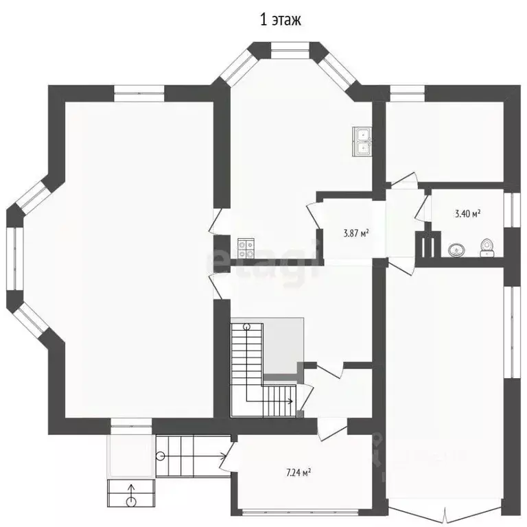 Дом в Московская область, Мытищи городской округ, с. Марфино ул. ... - Фото 2
