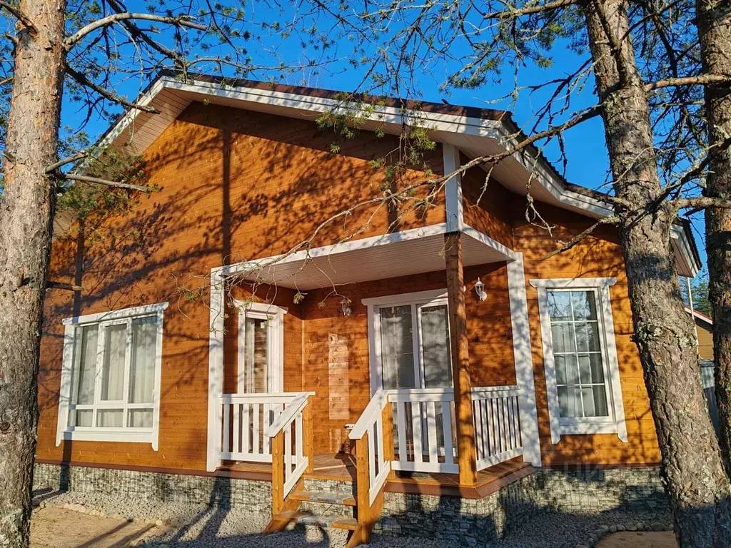 Дом в Ленинградская область, Выборгский район, Полянское с/пос, ... - Фото 1