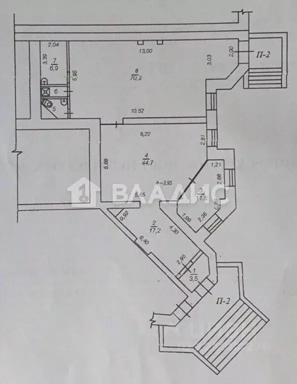 Торговая площадь в Коми, Сыктывкар ул. Морозова, 104 (158 м) - Фото 2