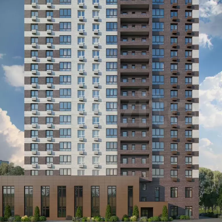 1-к. квартира, 32,1 м, 7/18 эт. - Фото 1