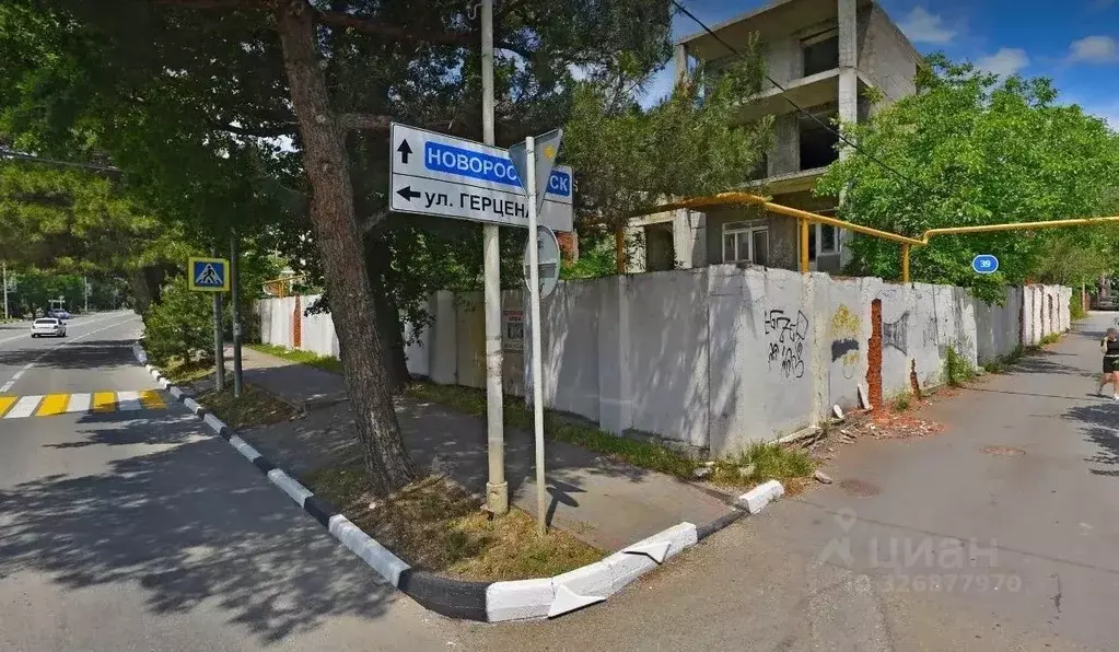 Участок в Краснодарский край, Геленджик просп. Геленджикский, 202 (9.0 ... - Фото 1