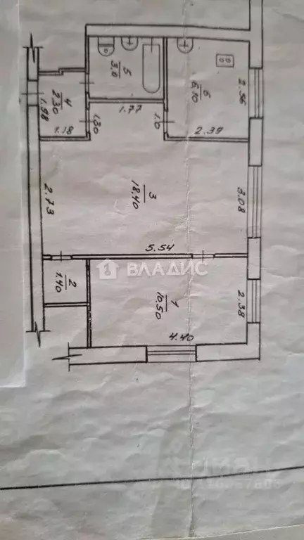 2-к кв. Волгоградская область, Волгоград ул. 64-й Армии, 4 (41.7 м) - Фото 2