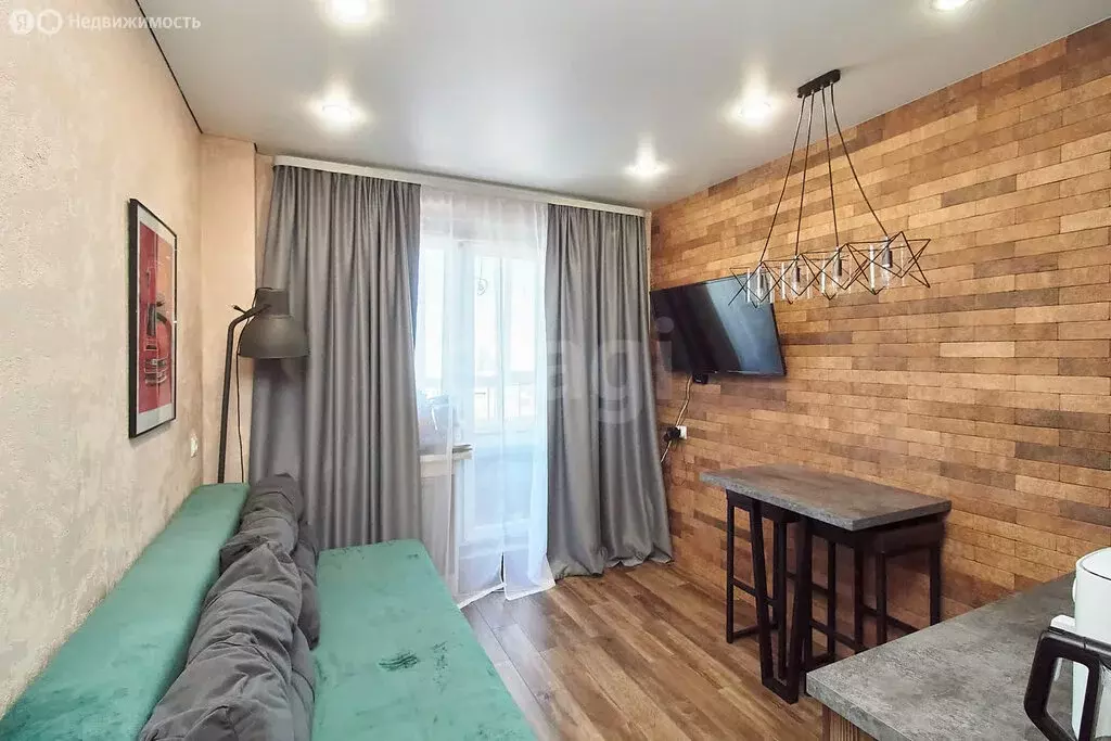 Квартира-студия: Тюмень, улица Новосёлов, 107к2 (15.2 м) - Фото 2