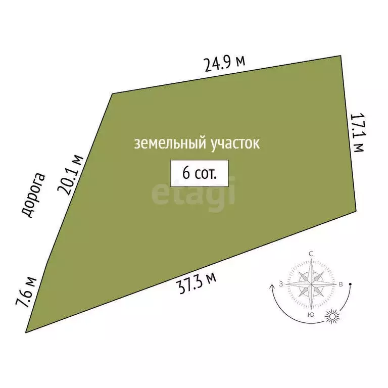 Участок в Бессоновский район, посёлок Подлесный, КП Лесное озеро (6 м) - Фото 1