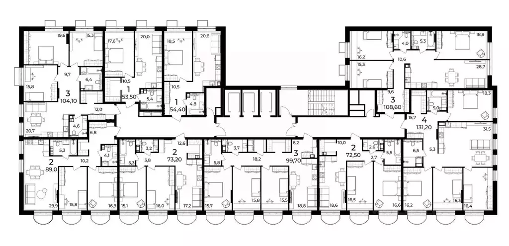 4-к кв. Нижегородская область, Нижний Новгород ул. Воровского, 8 ... - Фото 1