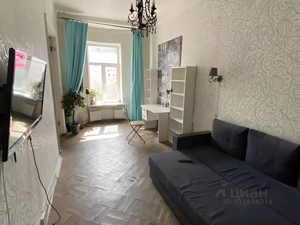 Комната Санкт-Петербург Большая Пушкарская ул., 42 (38.0 м) - Фото 1