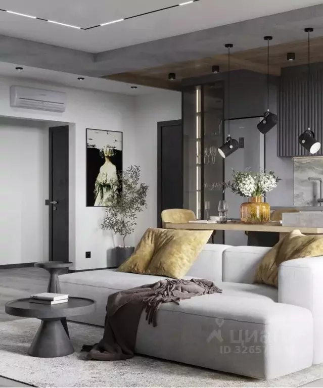 2-к кв. Алтайский край, Барнаул ул. Им. Анатолия Мельникова, 1 (51.6 ... - Фото 2