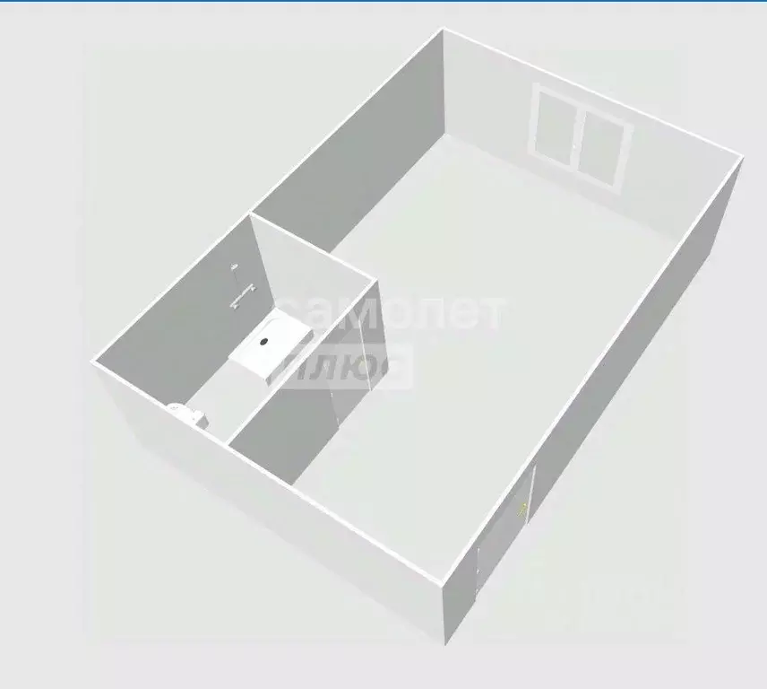 Студия Томская область, Томск Ново-Киевская ул., 28/1 (15.3 м) - Фото 2