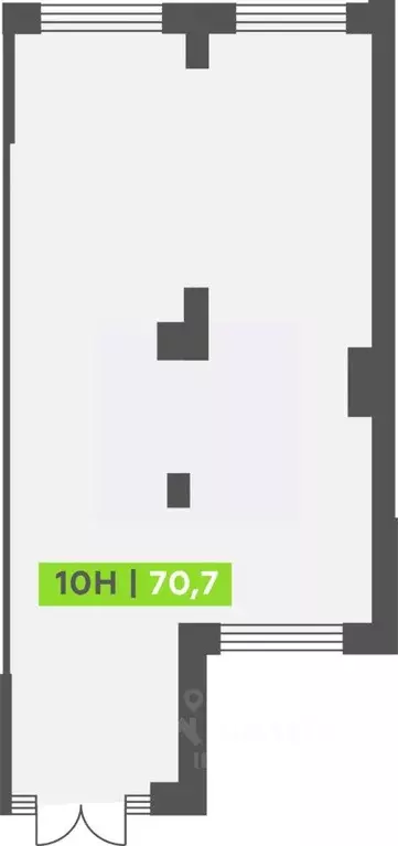 Торговая площадь в Ленинградская область, Кудрово г. Всеволожский ... - Фото 1