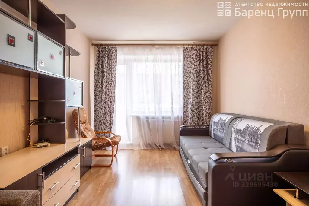 1-к кв. Карелия, Петрозаводск Кемская ул., 7 (34.9 м) - Фото 1