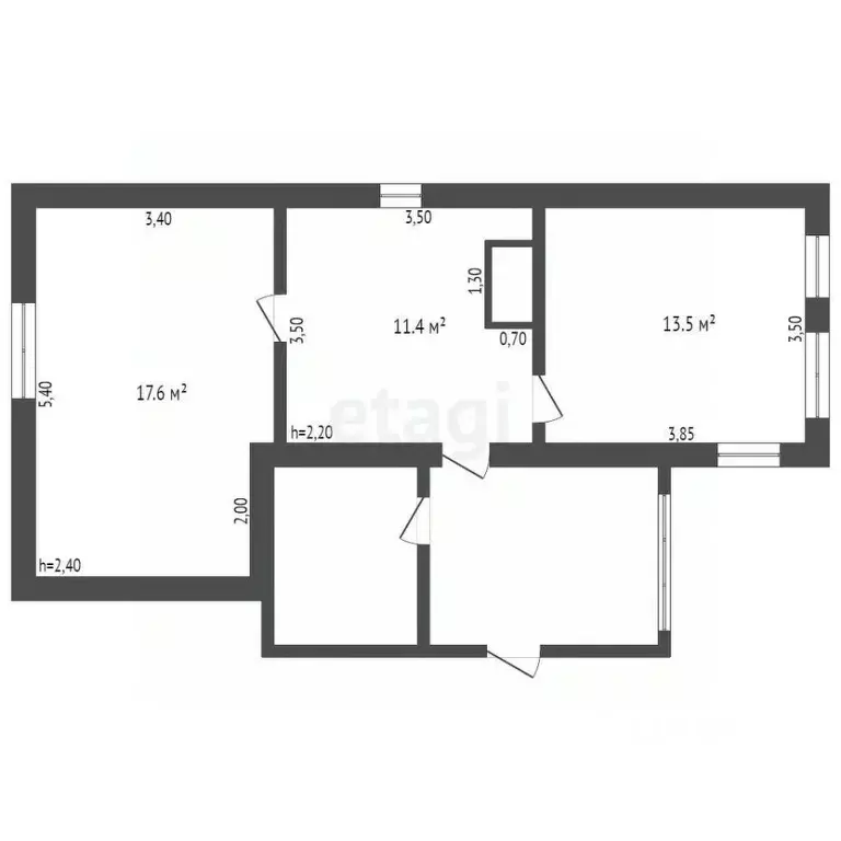 Дом в Кемеровская область, Кемерово Индустриальная ул. (60 м) - Фото 2