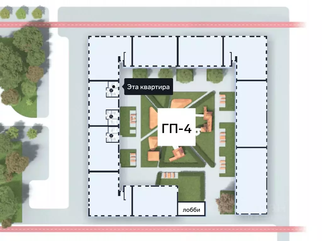 2-к кв. Тюменская область, Тюмень Новгородская ул., 20 (34.8 м) - Фото 1