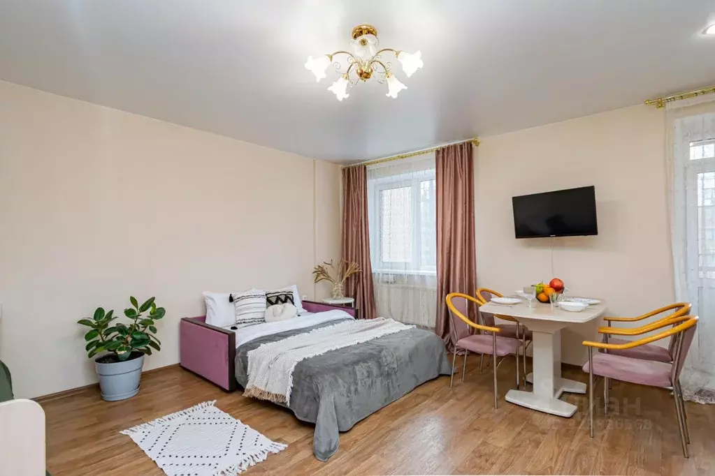 Студия Пермский край, Пермь ул. Решетникова, 24 (30.0 м) - Фото 2