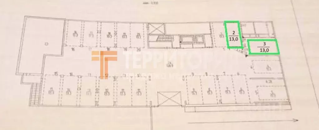 Гараж в Пермский край, Пермь бул. Гагарина, 32Б (13 м) - Фото 2