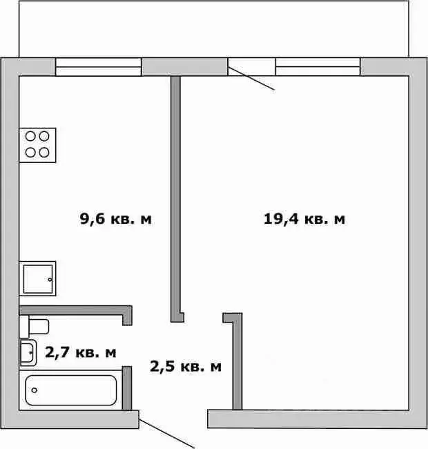 1-к кв. Москва Саянская ул., 13К1 (41.0 м) - Фото 1