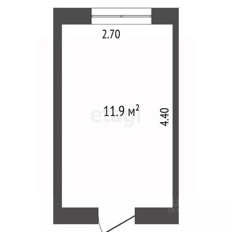 Комната Мордовия, Саранск Студенческая ул., 14 (11.9 м) - Фото 1