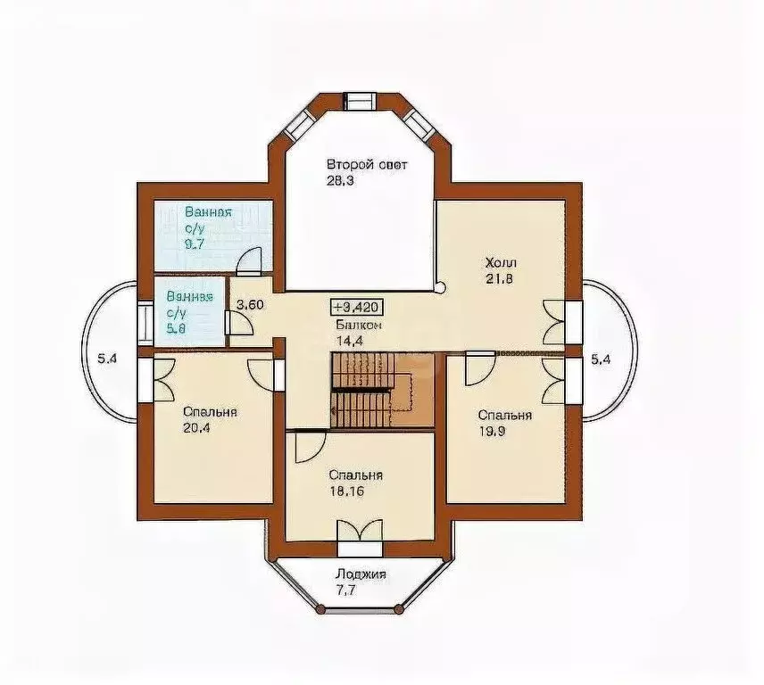 Дом в Тольятти, улица Чапаева (238 м) - Фото 1