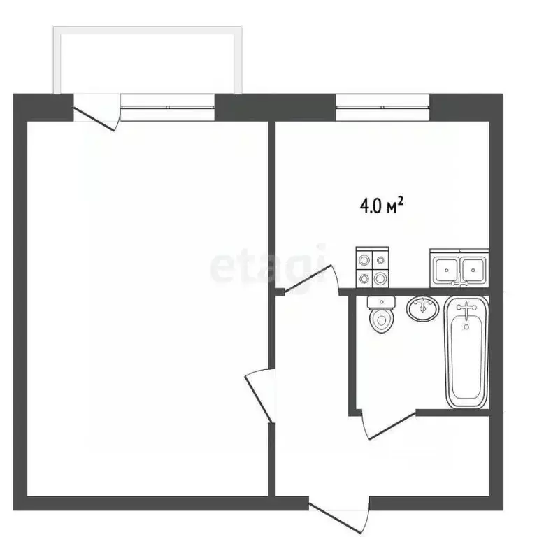 1-к кв. Ярославская область, Ярославль ул. Нефтяников, 5 (30.4 м) - Фото 1