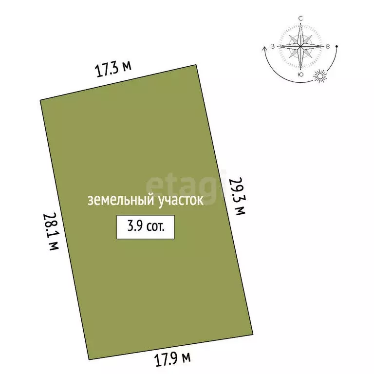 Участок в Камышлов, СНТ Заря (3.9 м) - Фото 1