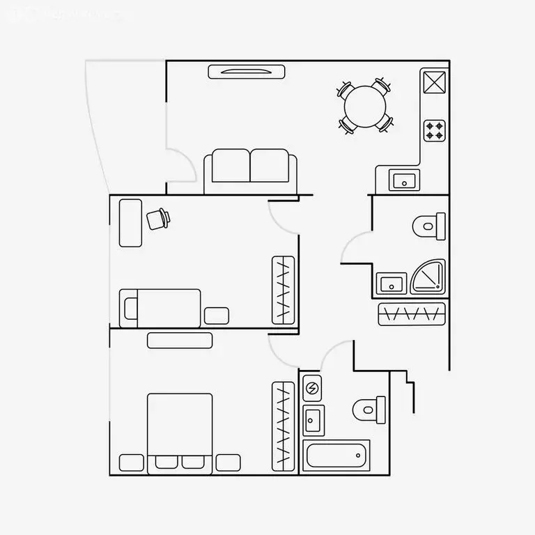 3-комнатная квартира: Москва, шоссе Энтузиастов, 3к1 (72 м) - Фото 1