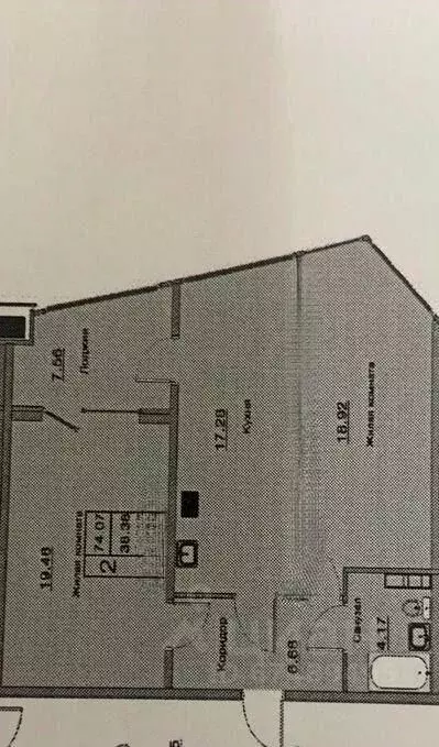 2-к кв. Краснодарский край, Анапа ул. Ленина, 202к2 (74.0 м) - Фото 2