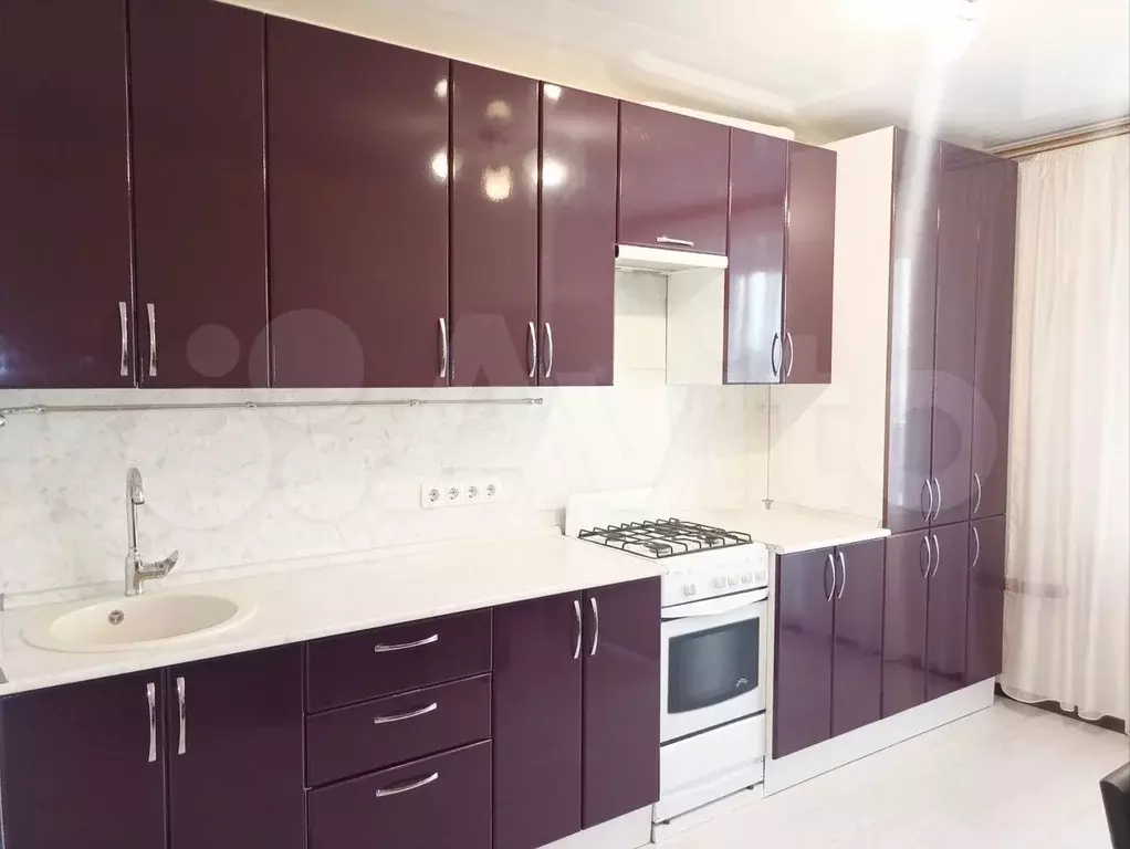 1-к. квартира, 40 м, 2/16 эт. - Фото 1