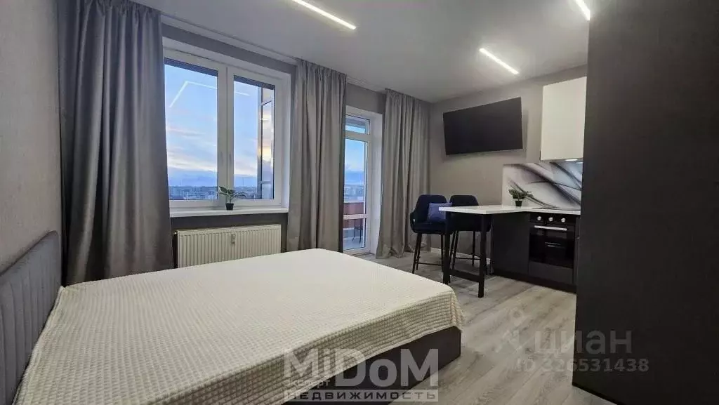 Студия Санкт-Петербург Бокситогорская ул., 33 (28.8 м) - Фото 1