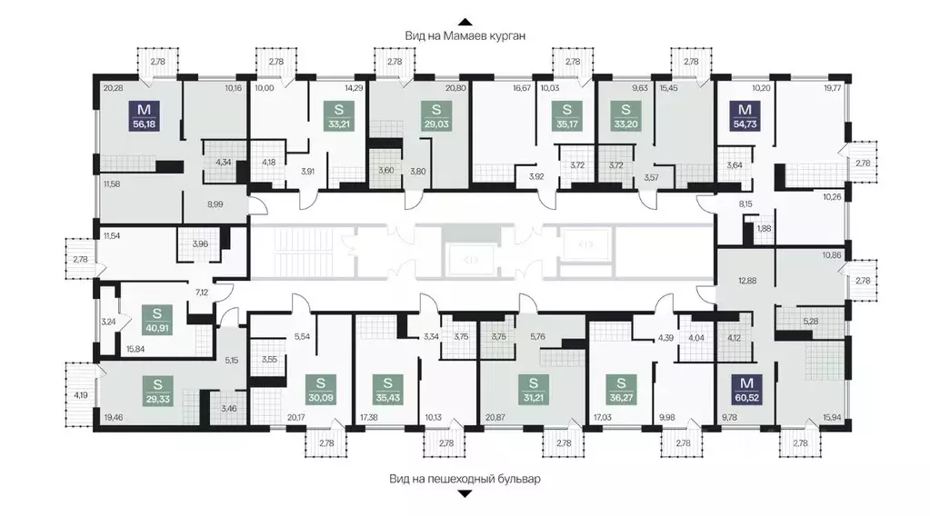 1-к кв. Волгоградская область, Волгоград просп. Имени В.И. Ленина, 59Г ... - Фото 2