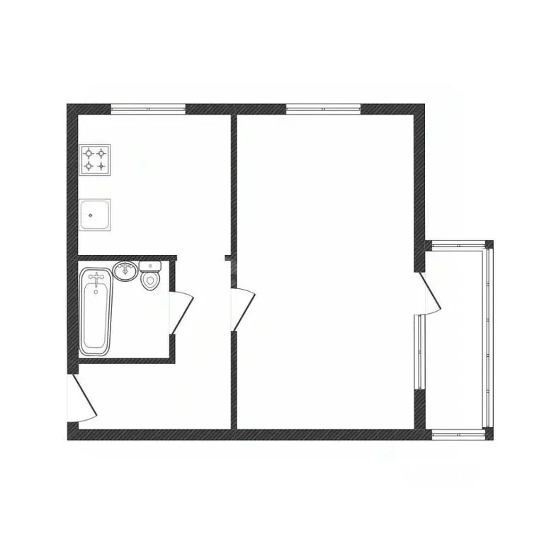 1-к кв. Костромская область, Кострома Давыдовский-3 мкр, 28 (32.5 м) - Фото 1