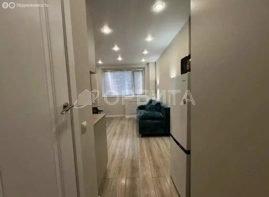 Квартира-студия: Тюмень, Олимпийская улица, 18 (14 м) - Фото 1