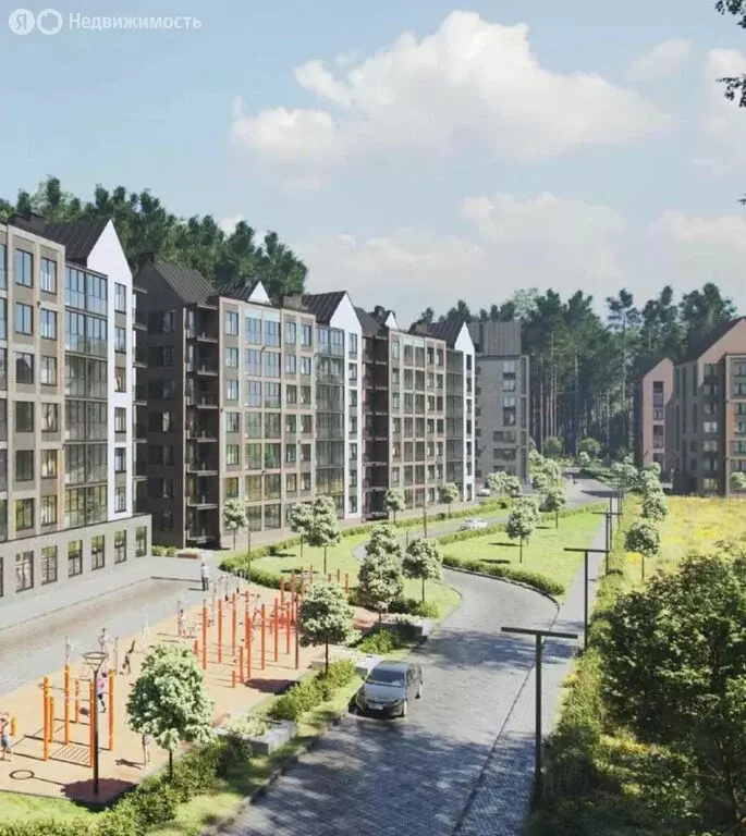 3-комнатная квартира: Светлогорск, Новая улица, 32к1 (75.74 м) - Фото 1