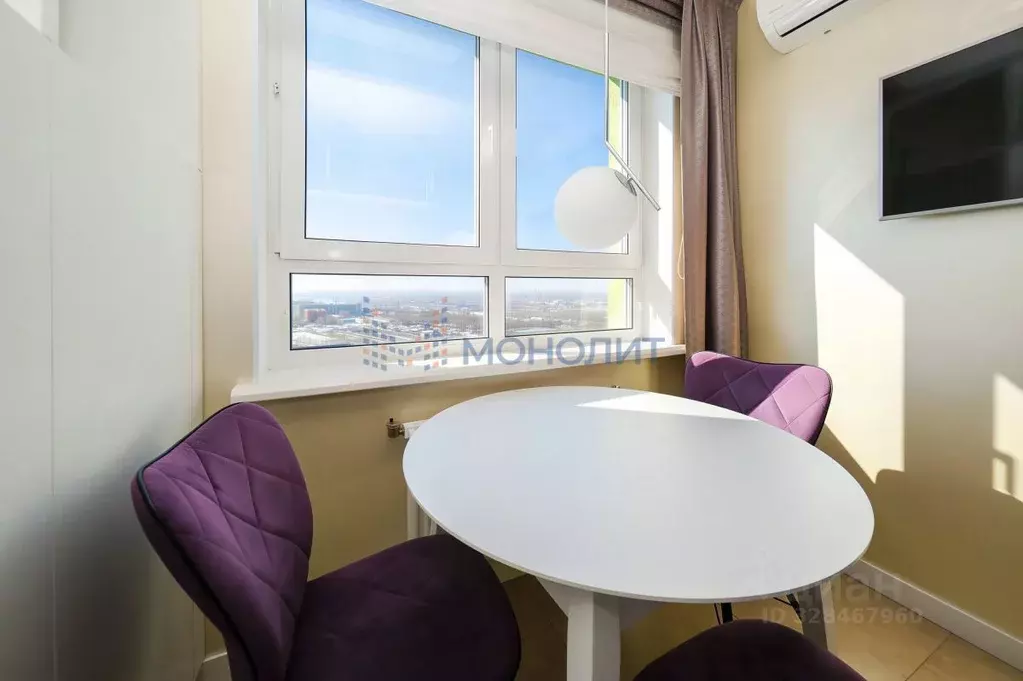 2-к кв. Нижегородская область, Нижний Новгород просп. Гагарина, 99к2 ... - Фото 2