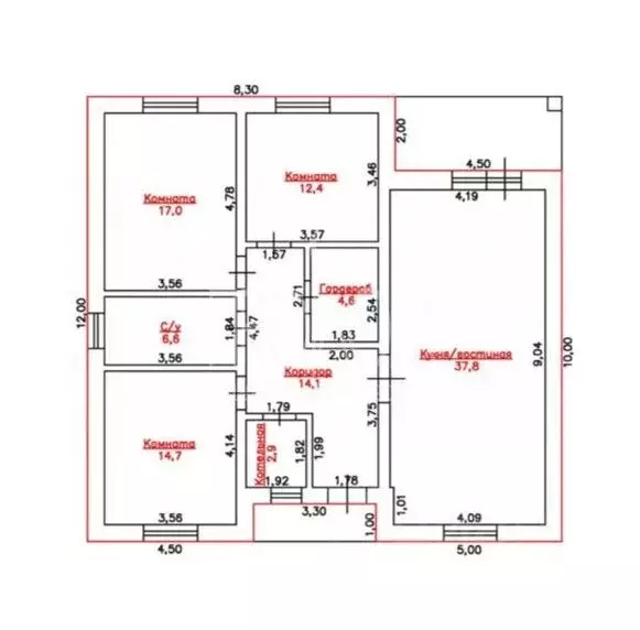 Коттедж в Алтайский край, Первомайский район, с. Фирсово  (120 м) - Фото 2