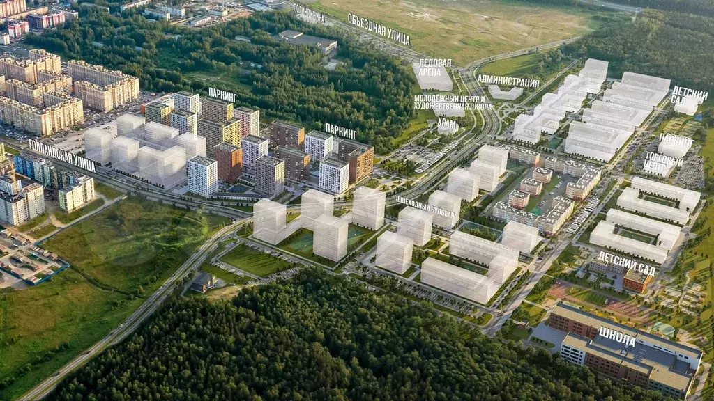 1-к. квартира, 34,4 м, 8/15 эт. - Фото 1