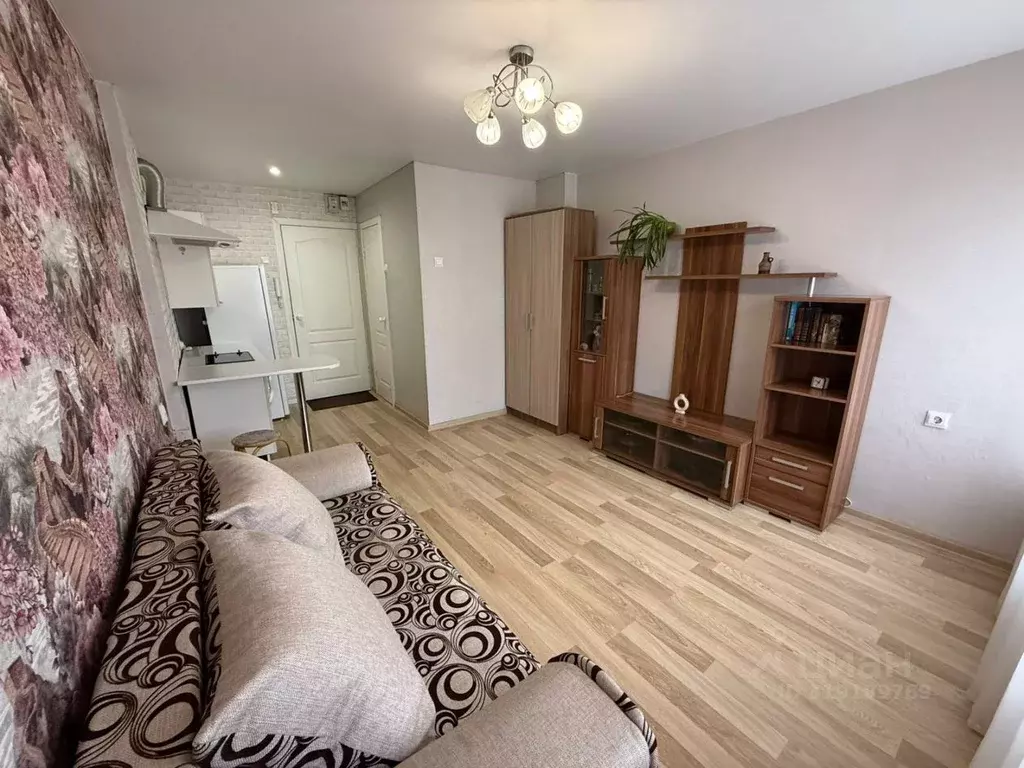 Студия Калининградская область, Калининград ул. Нансена, 78Б (19.0 м) - Фото 2