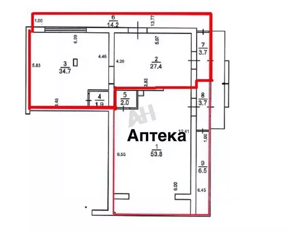 Помещение свободного назначения в Москва Севастопольский просп., 49 ... - Фото 1