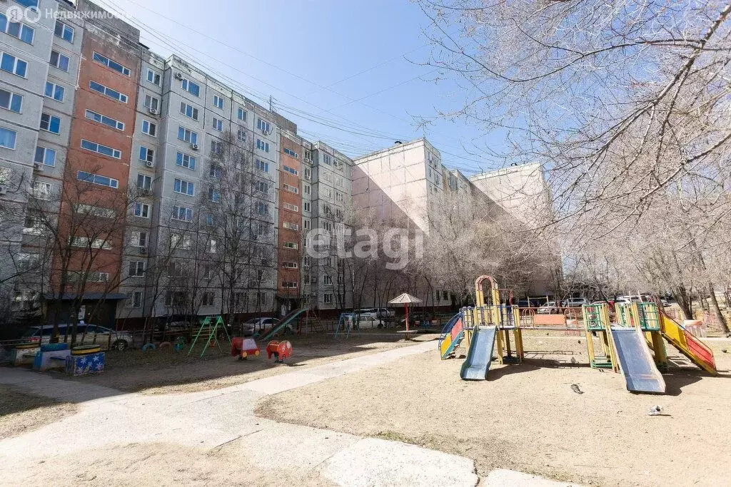 2-комнатная квартира: Хабаровск, улица Демьяна Бедного, 27 (51.9 м) - Фото 0
