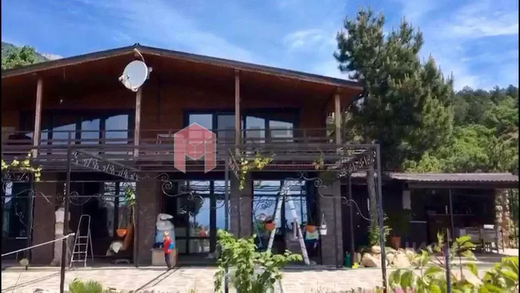 Дом в Крым, Ялта городской округ, Голубой Залив пгт ул. Озерная, 17 ... - Фото 1