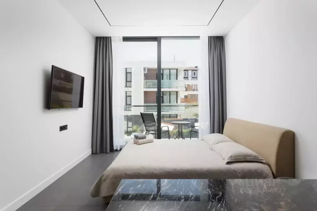 Студия Краснодарский край, Сочи Молодогвардейская ул., 2/64 (28.0 м) - Фото 0