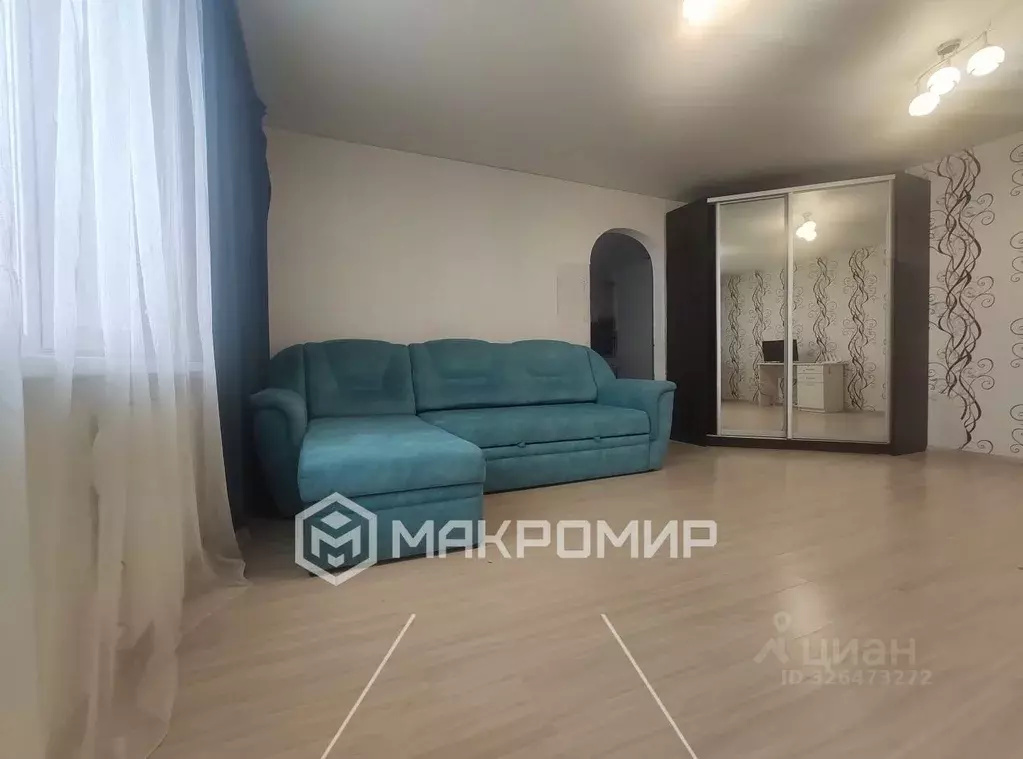 1-к кв. Челябинская область, Челябинск Ржевская ул., 35 (50.0 м) - Фото 1