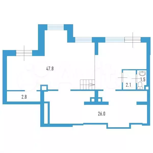 Продам помещение свободного назначения, 80.2 м - Фото 0