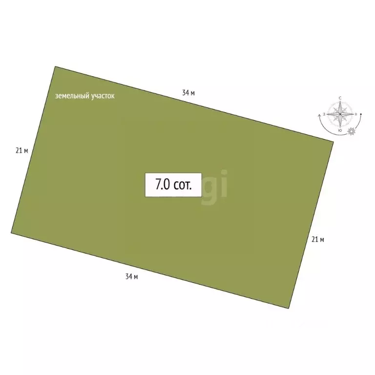 Участок в Алтай, Майминский район, с. Подгорное ул. Магистральная (7.0 ... - Фото 2