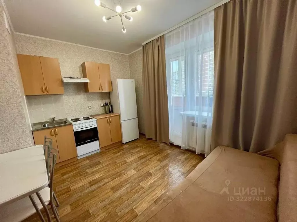 1-к кв. Тюменская область, Тюмень ул. Андрея Бушуева, 4 (42.7 м) - Фото 2