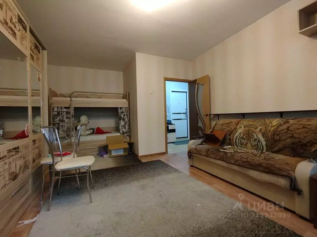 Квартира, 1 комната, 39.5 м - Фото 0