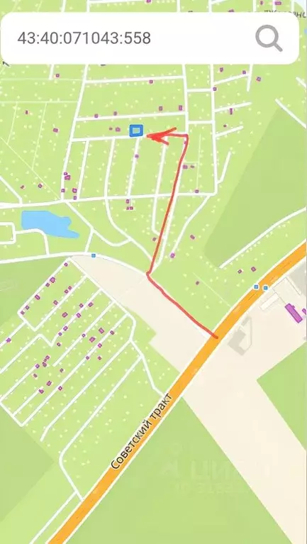 Участок в Кировская область, Киров Советский тракт (5.0 сот.) - Фото 0