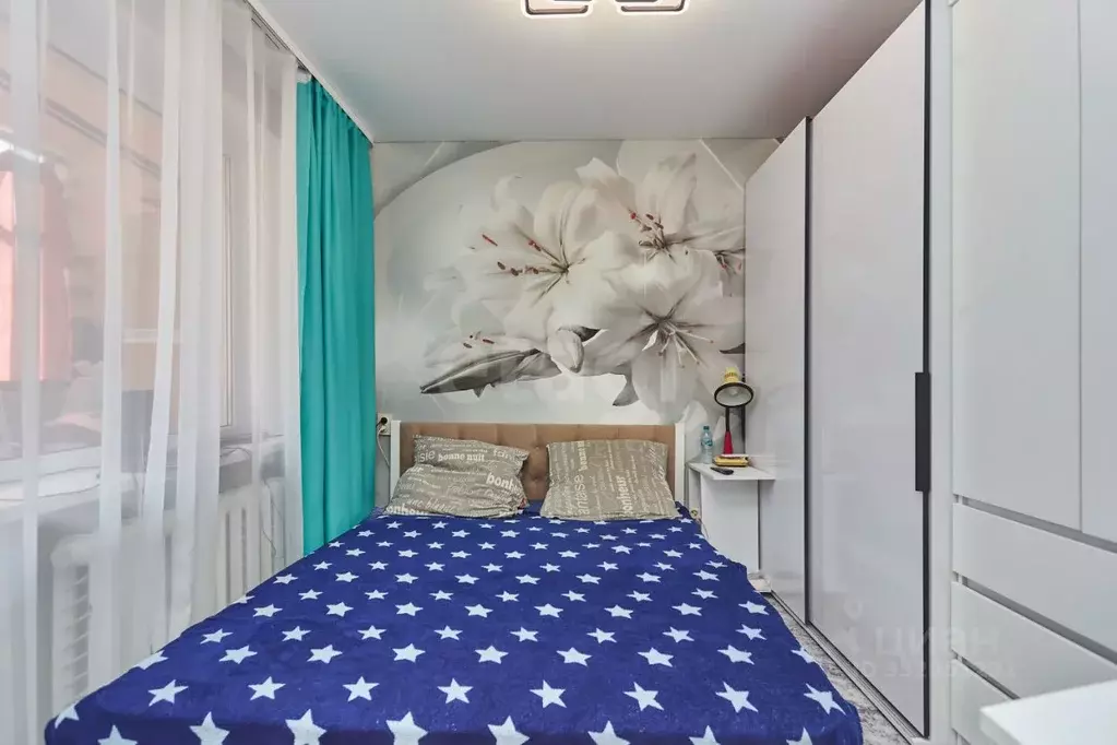 3-к кв. Башкортостан, Уфа ул. Красина, 15 (55.5 м) - Фото 1