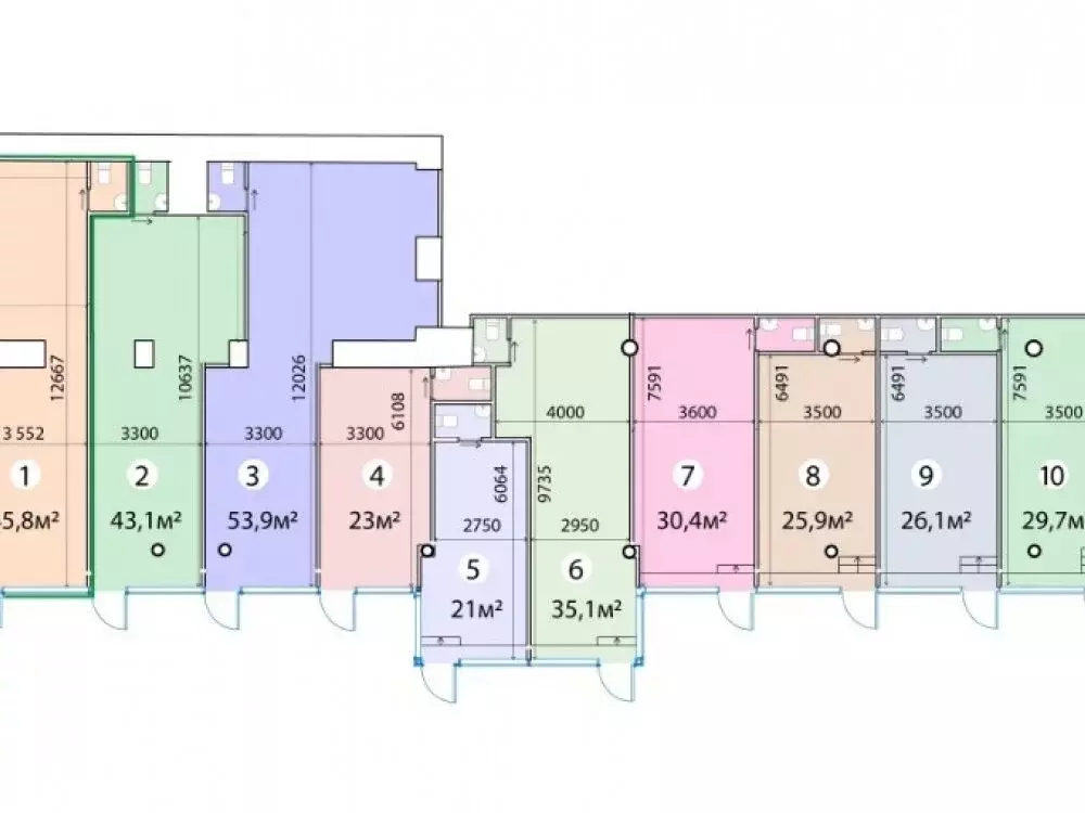 Торговая площадь (53.9 м) - Фото 2